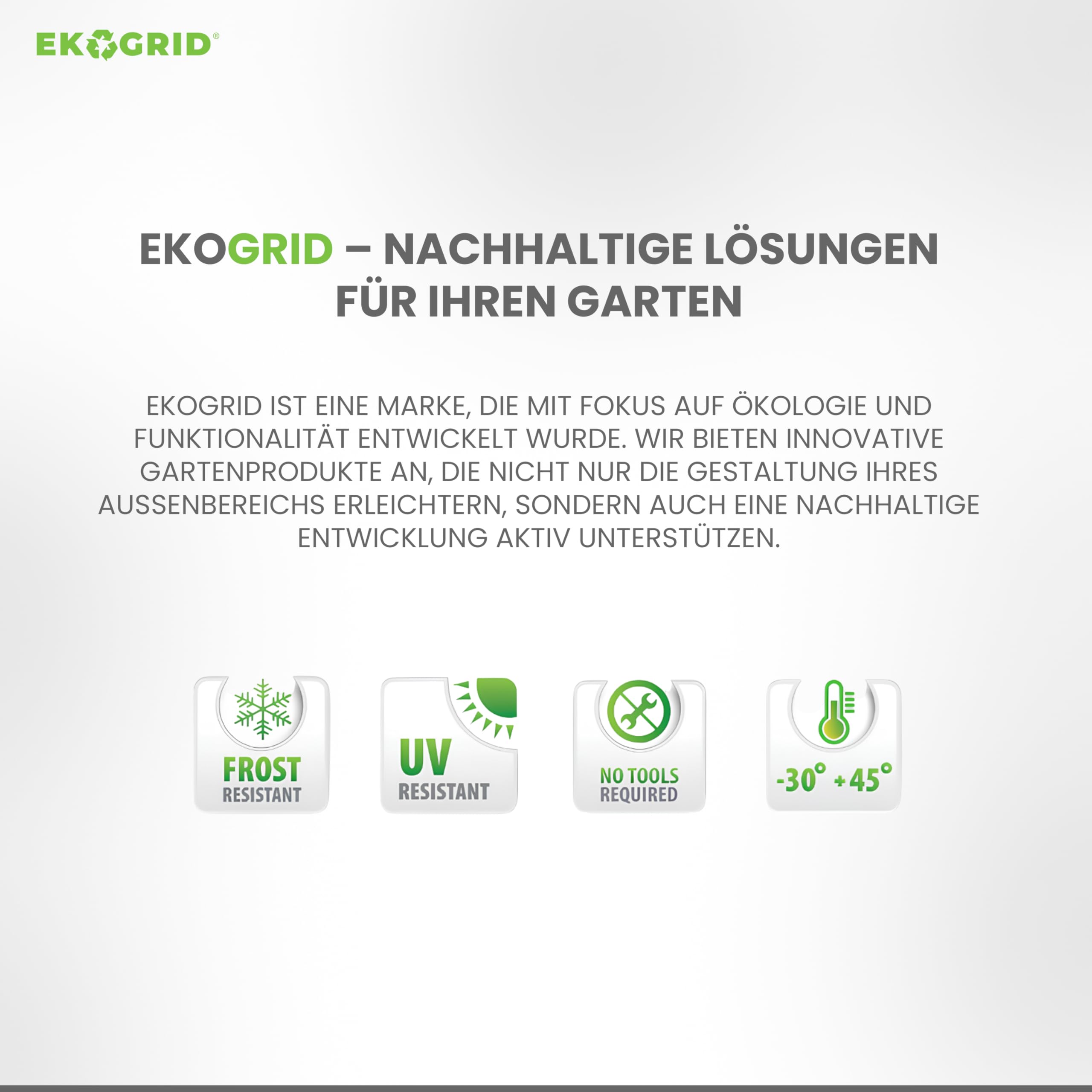 Compostador Modular para jardín EKOGRID - 860 L - Compostador con riego por Goteo y aireación - Negro