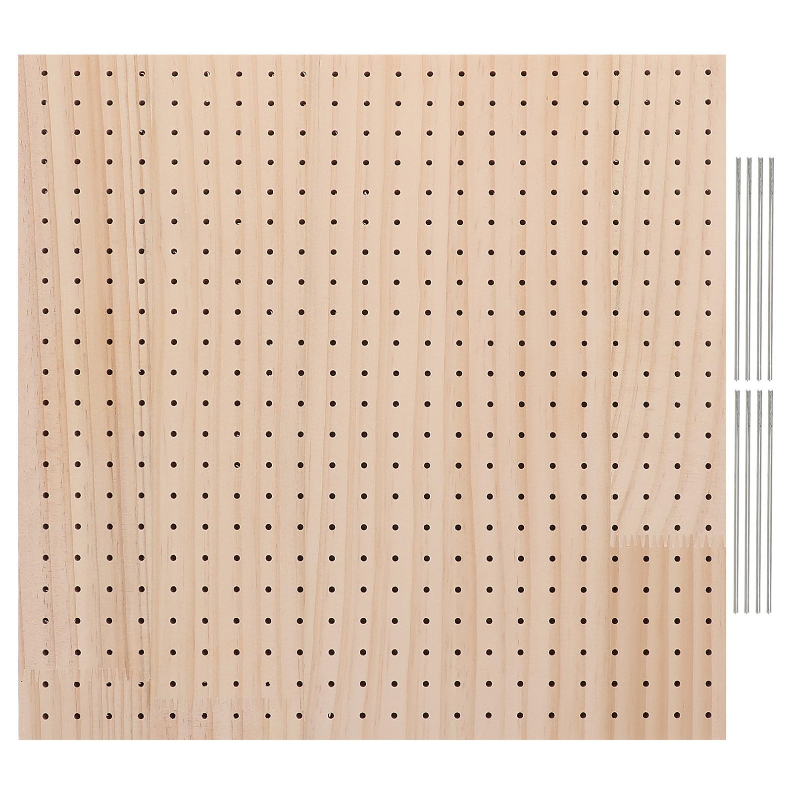 Planche de Blocage Crochet en Bois 40x40 CM avec Épingles INOX