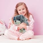 YH YUHUNG Jouet de chien à pied et barking Pet avec télécommande Jeu de chiots à pied pour les enfants Animaux électroniques pour les filles (Blue)