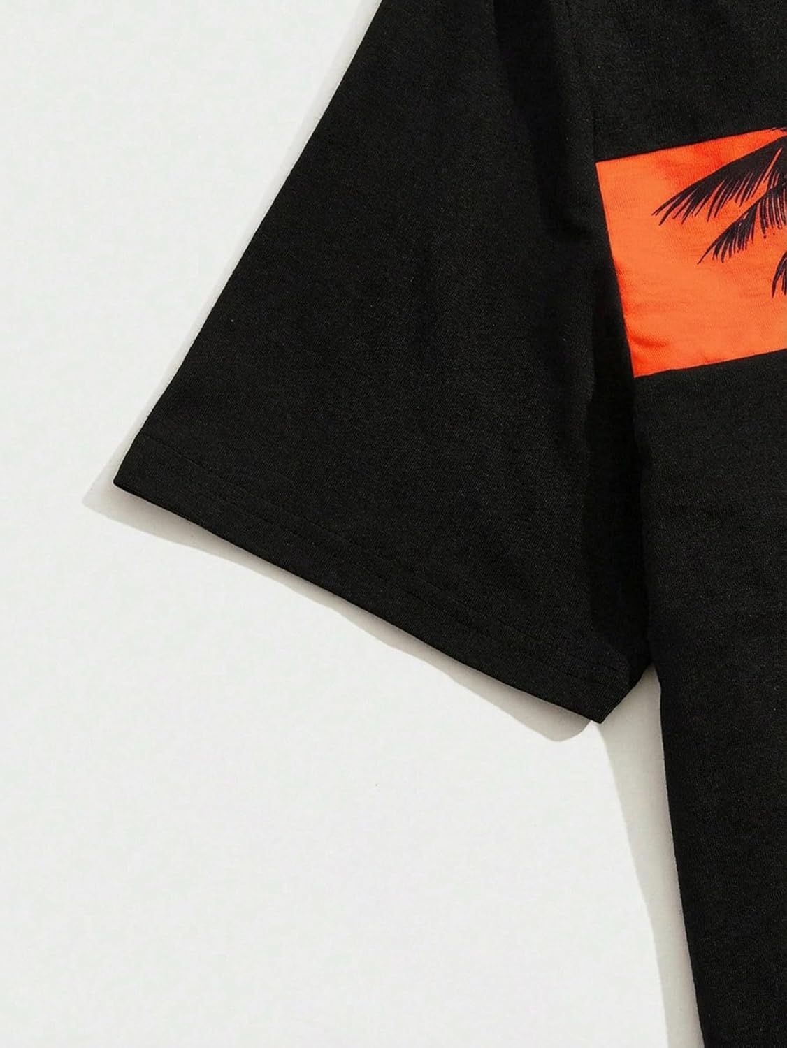 Floerns Men's Shirt and Shorts 2 Piece Sets Graphic Print Beach Outfits