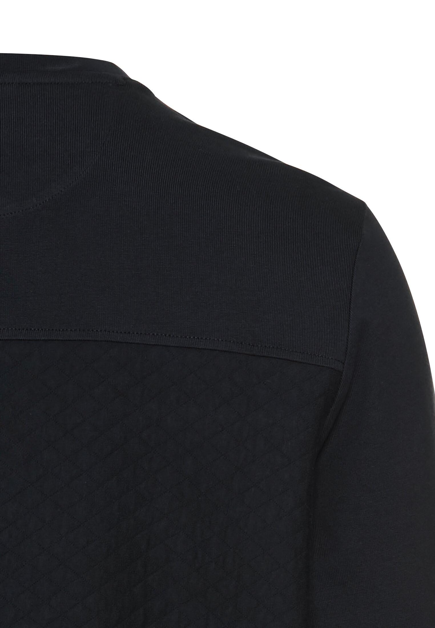 camel active Henley męski z długim rękawem z kieszenią na piersi