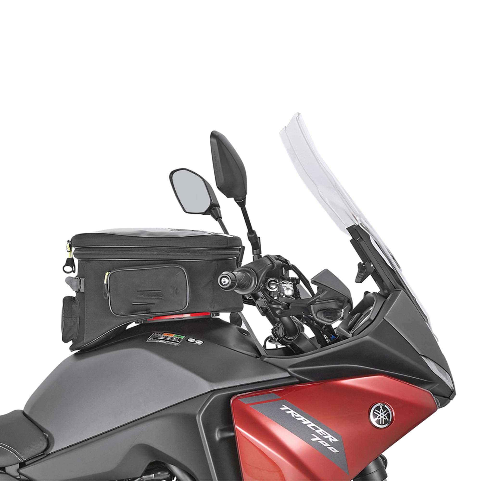 Cupolino Moto Parabrezza Plexiglass JD9 TOURING Trasparente COMPATIBILE CON MOTO YAMAHA TRACER 7 GT 2020-2024