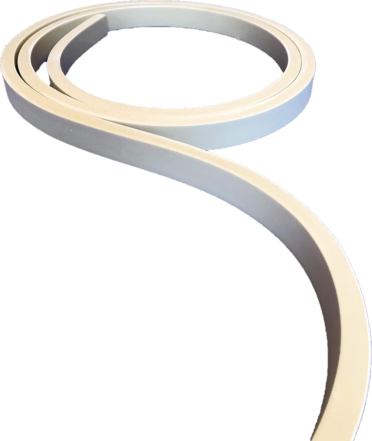 Amazon フレックストリムアイテム＃1X2：厚さ1.91cm x 幅2.54cmフレキシブルフラットストックモールディング 長さ