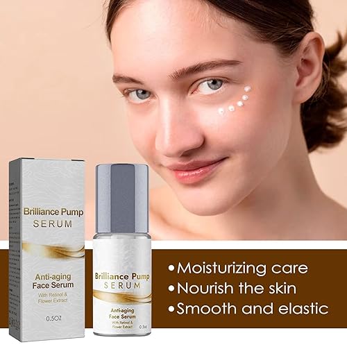 Miniatura 5 de Suero de bomba Brilliance de 2 piezas, suero antienvejecimiento con bomba brillante, suero para ojos con bomba brillante, suero antiarrugas para el