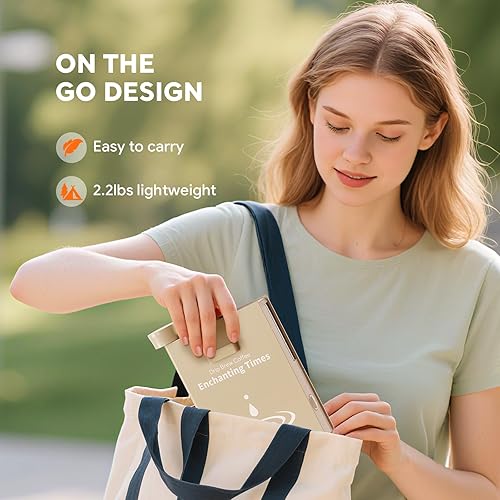 Miniatura 3 de Cafetera portátil desmontable de una taza, cafetera de goteo portátil de vertido automático con filtro reutilizable para el hogar, oficina, hotel,