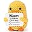 MBL Gifts for Mom Christmas from Daughter - Stocking Stuffers Xmas I Duck Love You Mom, Handmade Crochet Funny Small Duck Unique Mothers Day Birthday Presents for Mama Mother Mother\'s