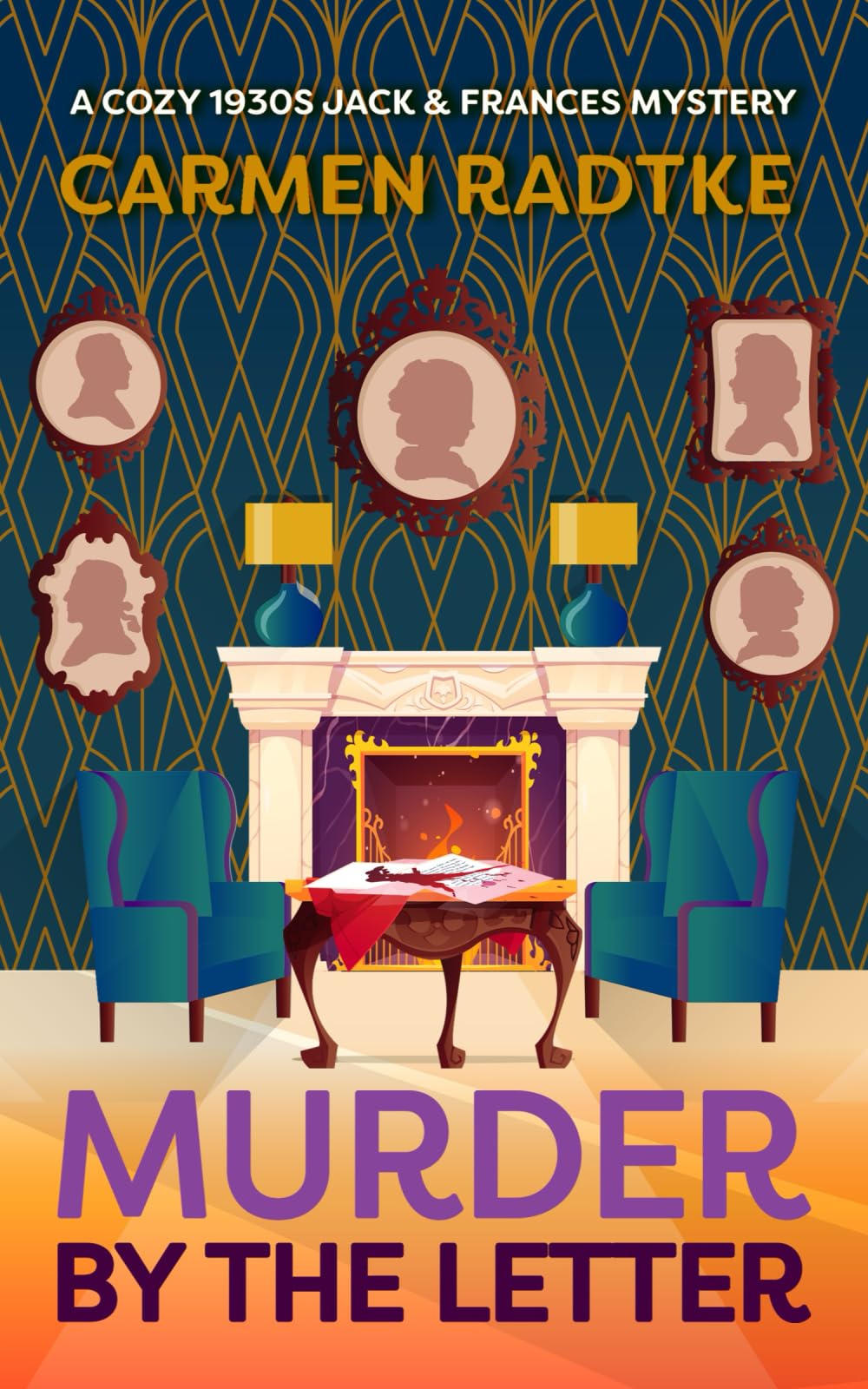 Murder by the Letter: A cozy 1930s Jack and Frances mystery (Cozy Jack and Frances historical 1930s Murder Mysteries)