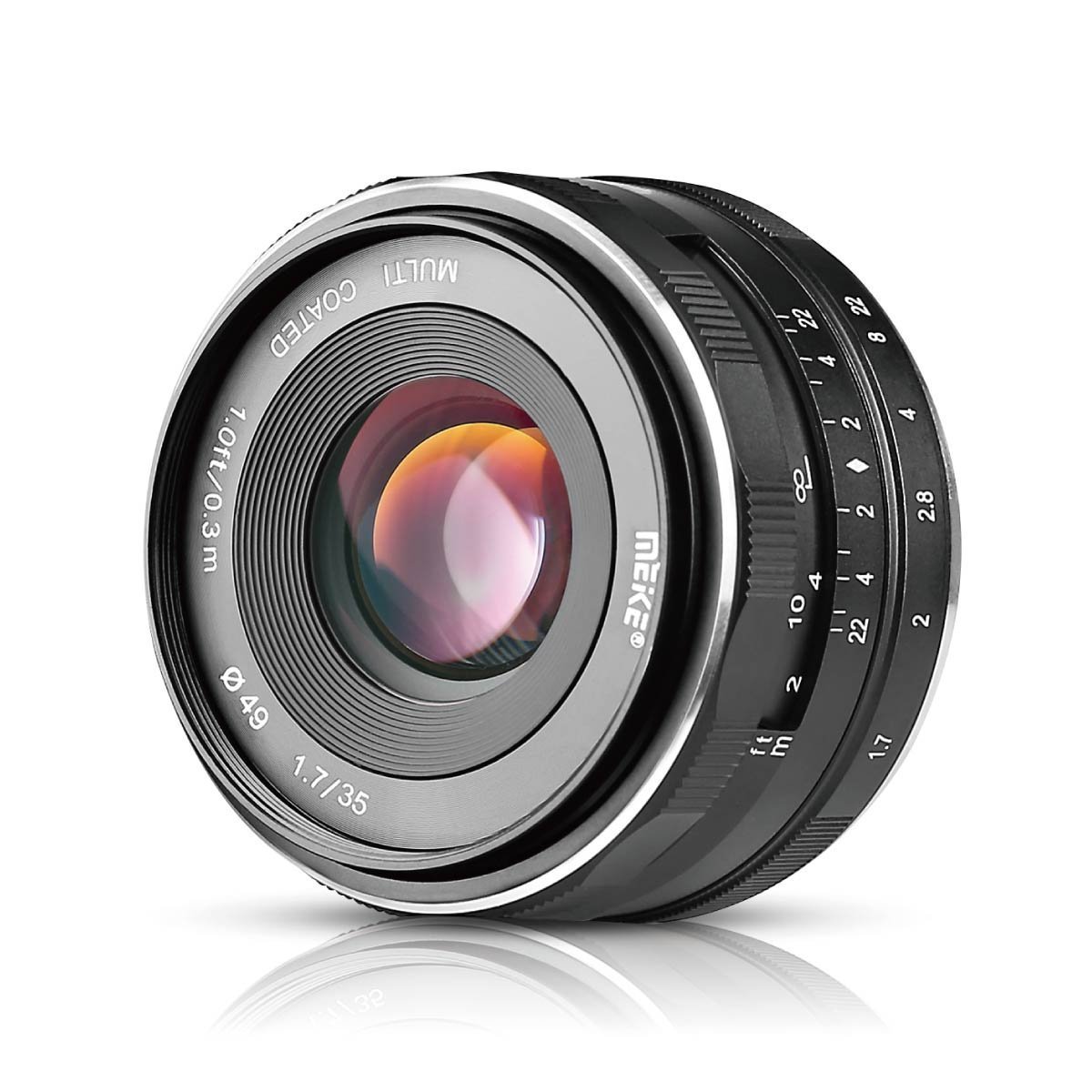 MEIKE 35mm F1.7 APS-C用 単焦点レンズ マニュアルフォーカス Amazon.co.jp: Meike 35mm F1.7 大口径マニュアルフォーカスMF固定