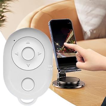 Camera Shutter Controller | Smartphone Scroll Remote Control - Camcorder Video Shooting E-book Browsing Smartphone Vlog Wireless Controller Button