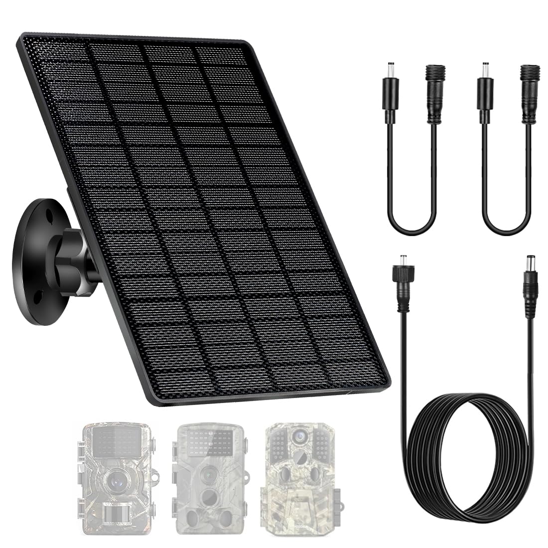 6W Solar Panel Charger with 6000mAh Battery