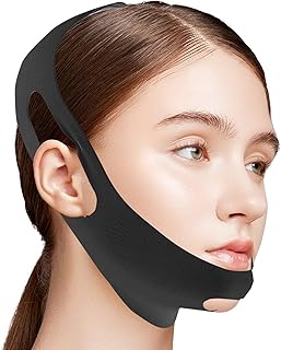 Anti-Schnarch-Gurt – atmungsaktives, elastisches Design, komfortables Nachtstützset, stabile Kopffixierungshilfe, weiches Kinnstabilisierungsmodul mit sicherer Nachtanpassung | Option zur Reduzierung