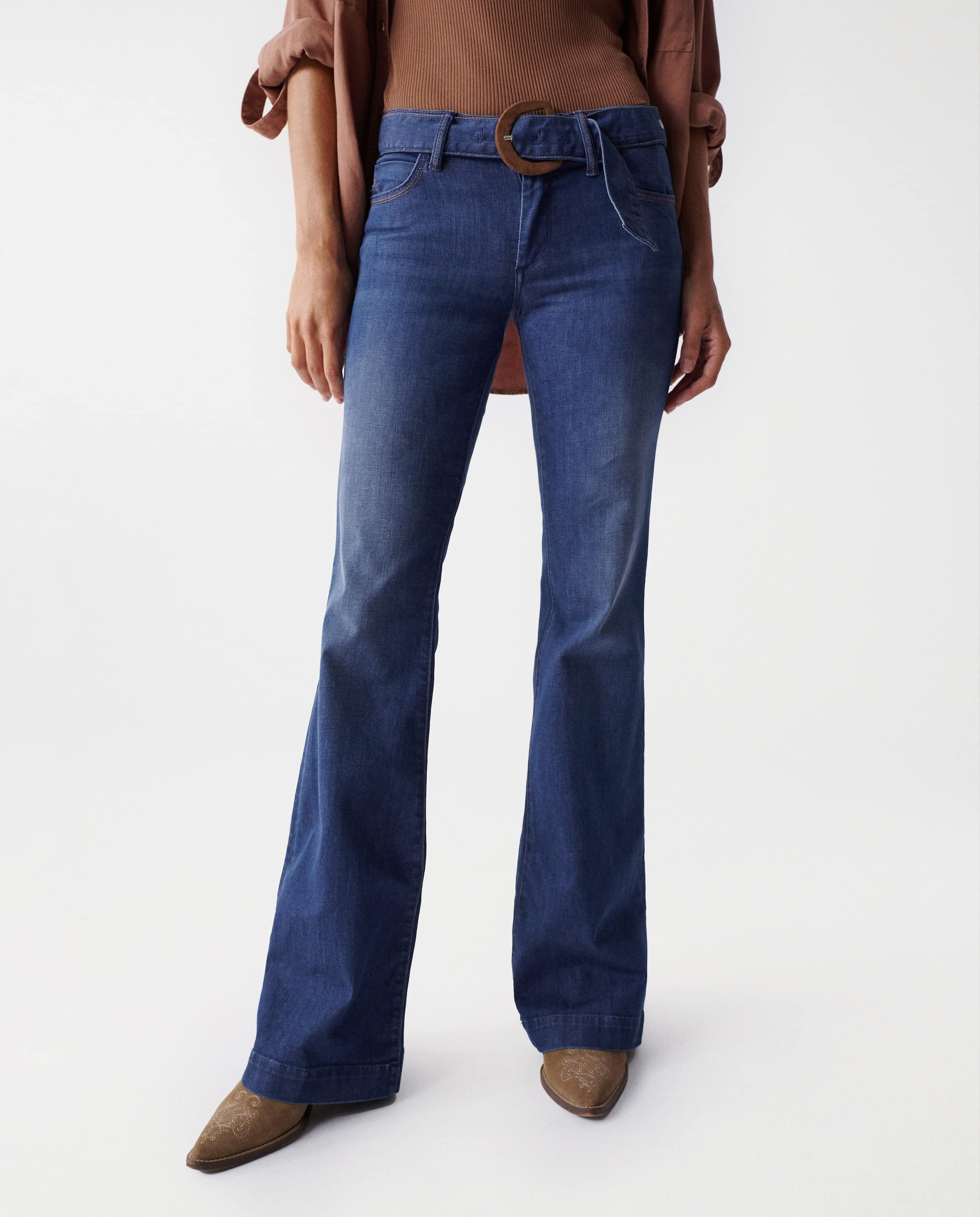 Salsa Jeans de maravilla push up con cinturón