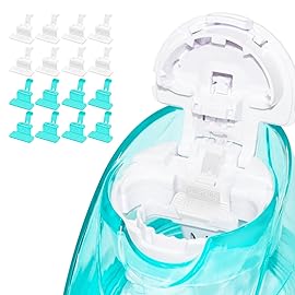 FireAnt Silicone Saline Pods Refills Accessories Compatible with Navage Nasal Care, 16 Pack Reusable Silicone Salt Pads Refills Replacements, Easy Operation (Blue 8 + White 8 Packs)