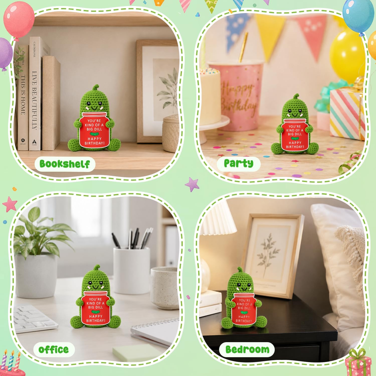 Funny Birthday Gifts for Women Men, Unique Happy Birthday Decorations