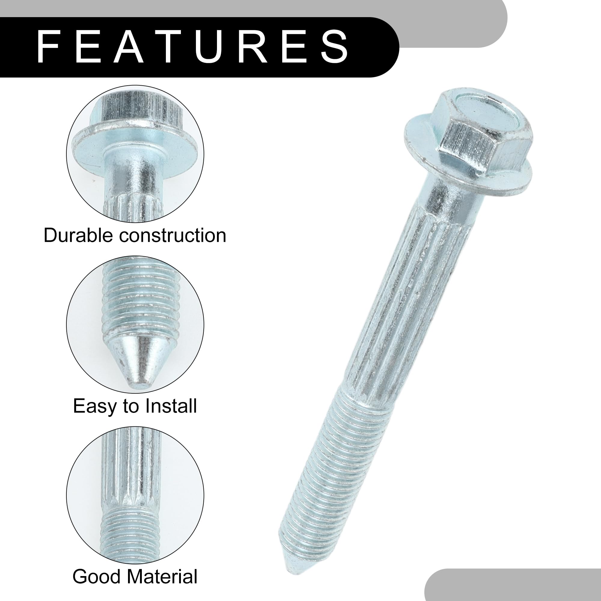 Kit De Perno Del Brazo De Control Trasero No. 90173Sr3003 - Pernos Para Automóviles - Para Honda Civic 1996-2000 Tono Plateado Metálico - 1 Juego