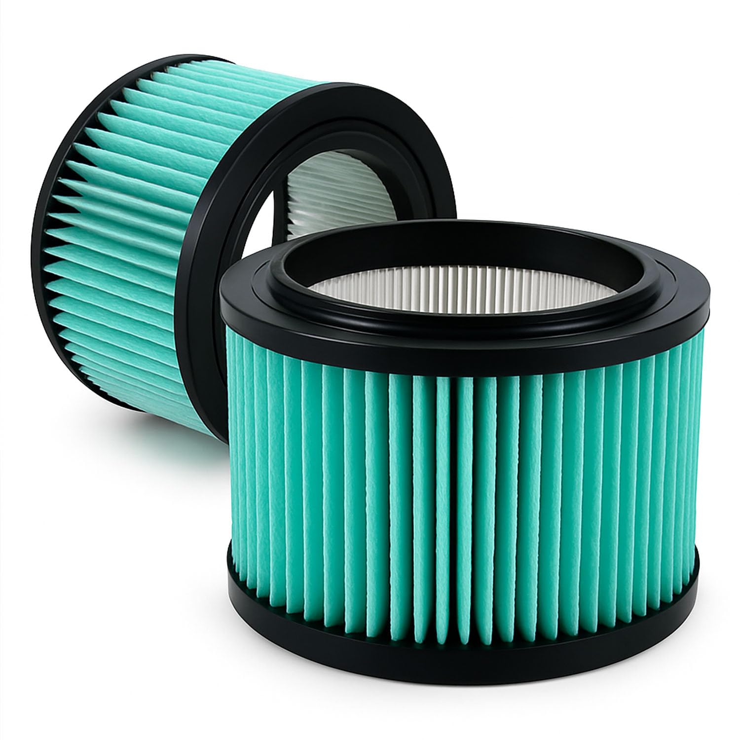 17810 Filter Compatible with Craftsman 3 to 4 Gallon General Purpose Vacuums, Replace for 9-17810 Cartridge Wet Dry Filter (2 Pack)