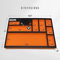 Vista 3 de Railer EVA Foam Tool Tray – Premium Tool Box Accessories & Storage Organizer with a Built-In Bit & Socket Organizer for Your Tool Drawer