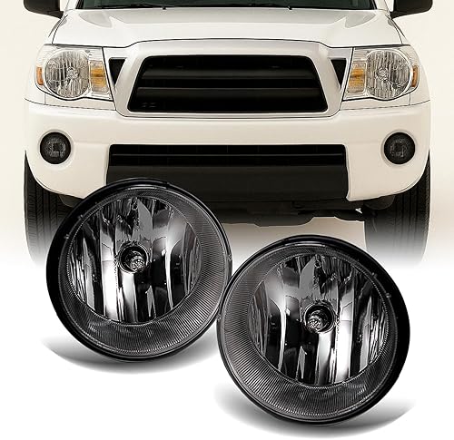 AKKON - Luces antiniebla ahumadas para Toyota Tacoma 05-11 con bombillas + arnés de cableado + interruptor disponible en Yaxa Colombia