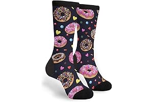 Dunkin' Donuts Comfy Dress Socks for Men and Women