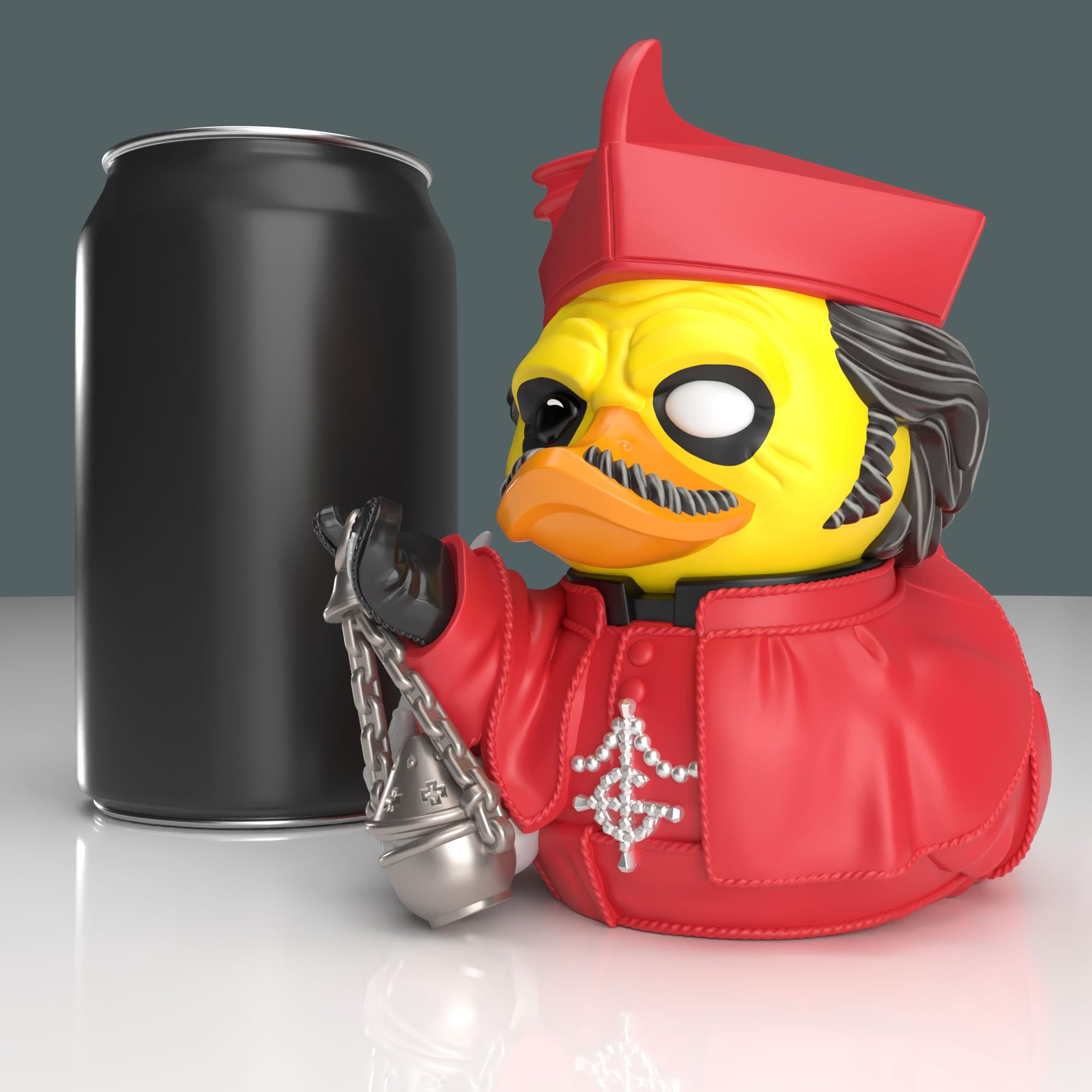 TUBBZ Boxed Edition: Ghost - Cardinal Copia Cosplaying Rubber Duck Vinyl Figure, Cardinal Copia (Boxed) - Image 3