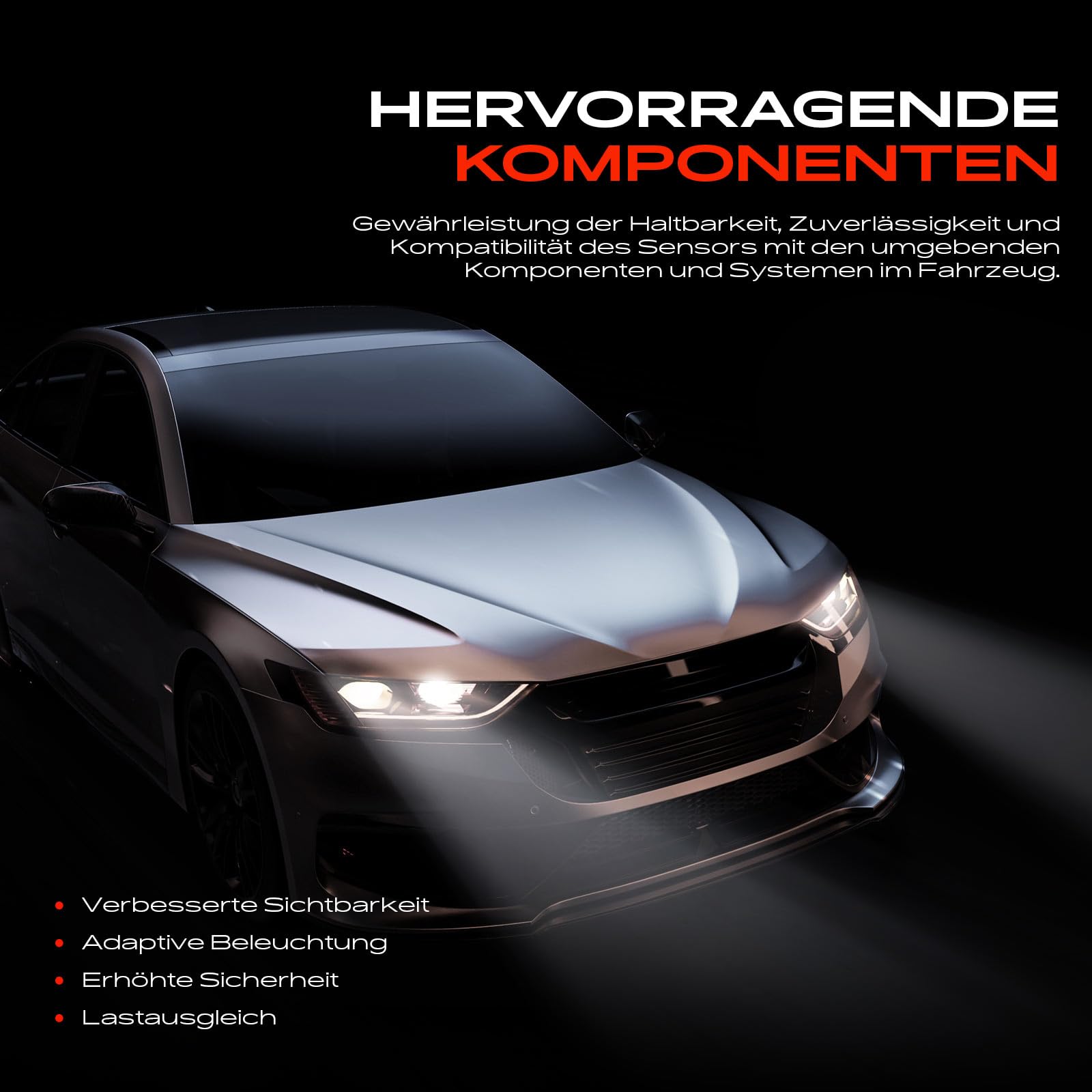 Frankberg Czujnik poziomu regulacji zasięgu światła tylny lewy do Alhambra 710 711 Passat 362 365 Sharan 7N 7N1 7N2 2010-2019 7N0941273