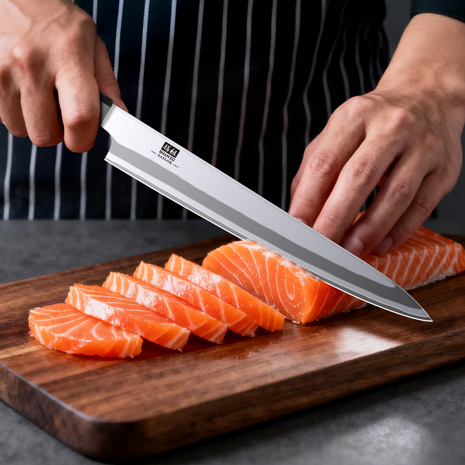 SHAN ZU 10" Japanese Sushi Knife - Precision Cutting -4