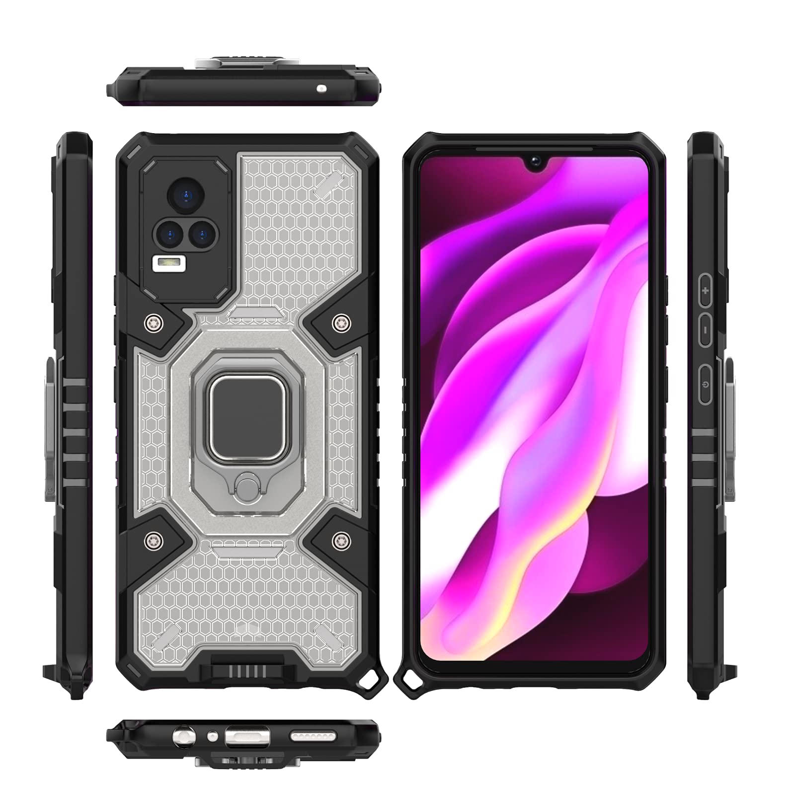 Wuzixi Coque Pour Xiaomi Mi 11 Lite 5G,Etui Antichoc élégant Et