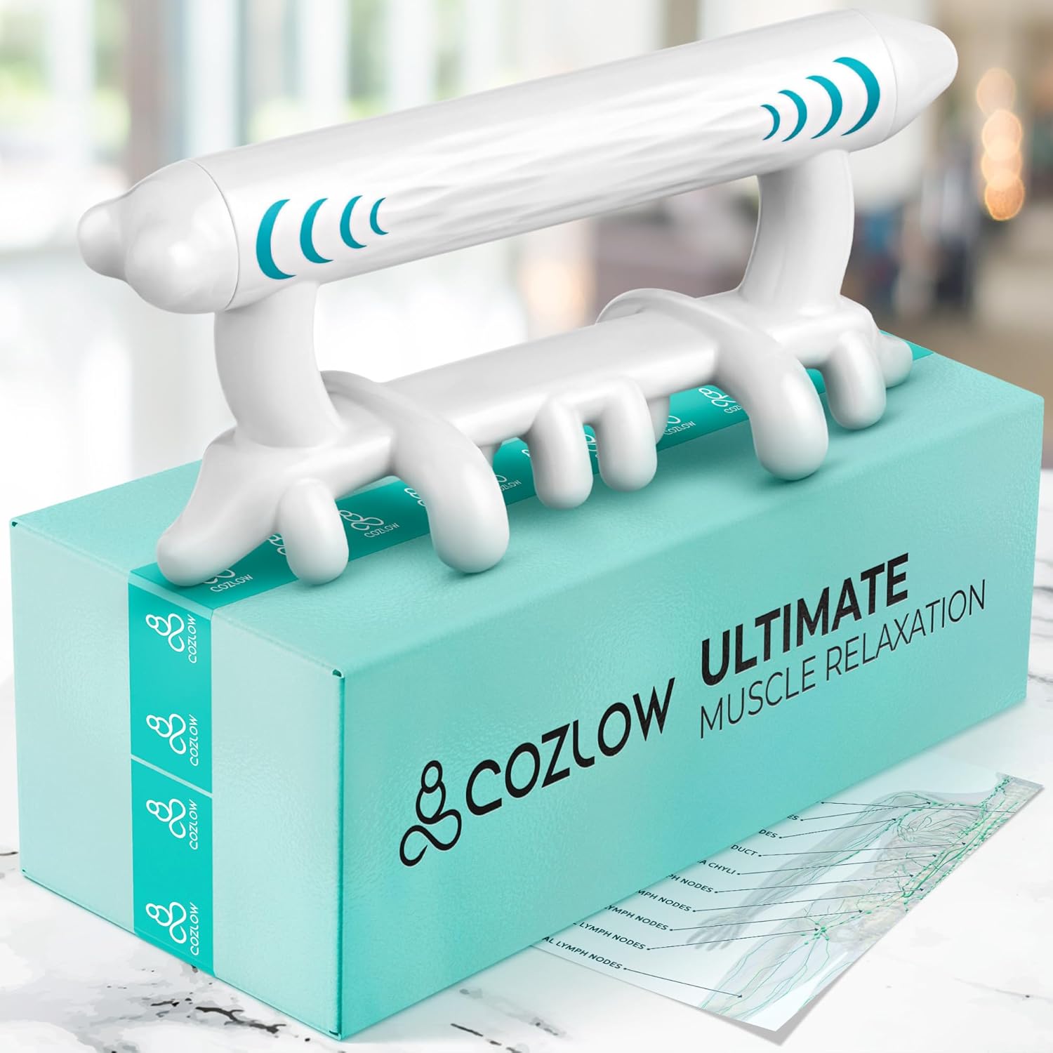 Cozlow - Tigger Point Pain For Relief Filli Massage Equipment - Myofacial release for low cellulite appearance and tight muscle lumps - deep tissue massage for neck, shoulders and feet Cozlow - Tigger Point Pain For Relief Filli Massage Equipment - Myofacial release for low cellulite appearance and tight muscle lumps - deep tissue massage for neck, shoulders and feet