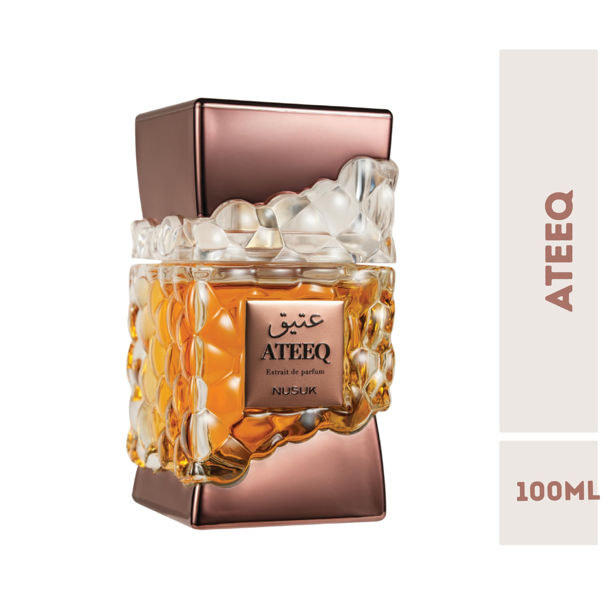 Amazon.com : Nusuk Ateeq Perfume for Men - Long Lasting Extrait De