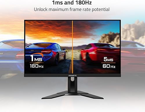 Miniatura 3 de GIGABYTE G27F 2 - Monitor para juegos de 27 pulgadas 165Hz 1080P, pantalla IPS 1920 x 1080 SS 1080, tiempo de respuesta de 1 ms (MPRT), 95% DCI-P3,