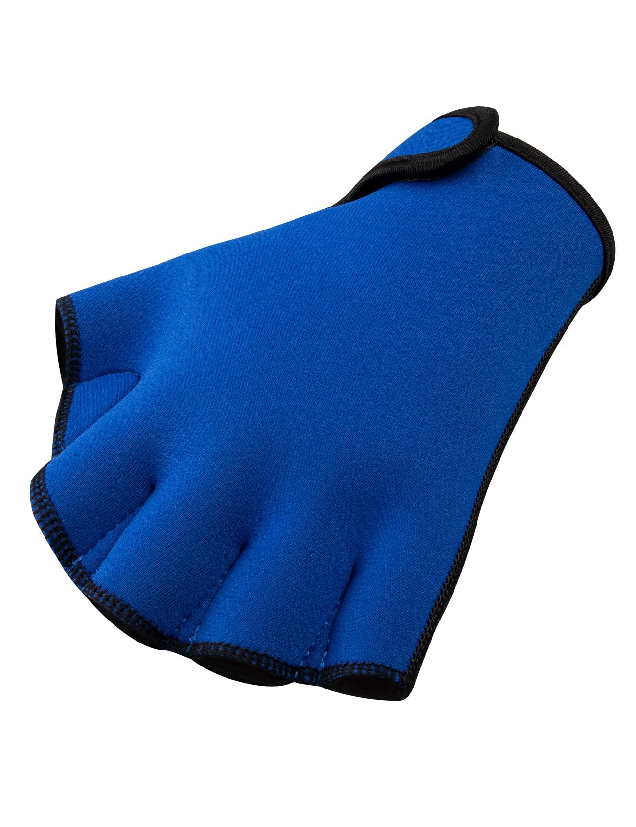 FitsT4 Aqua Gloves Webbed Paddle Swim Gloves Fitness Water Aerobics and Water Resistance Training for Men Women Children Royal M-picture-11