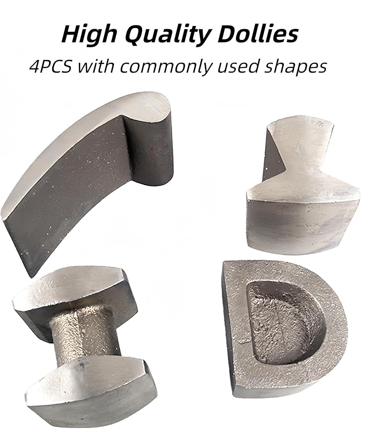 RQG 7pcs Auto Body Repair Tools, Heavy Duty Carbon Steel Craft Panel Beating Hammer and Dolly Set, Car Fender Autobody Repair Dent Removal Tools and Equipment