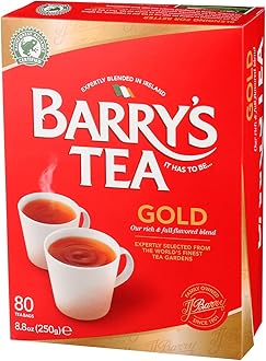 Barry's Tea Gold Blend 80 count Tea Bags (Pack of 1)