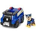 Paw Patrol Chase Patrol Cruiser Vehicle With Collectible Figure, For Kids Aged 3 And Up, Multicolor (6061799)
