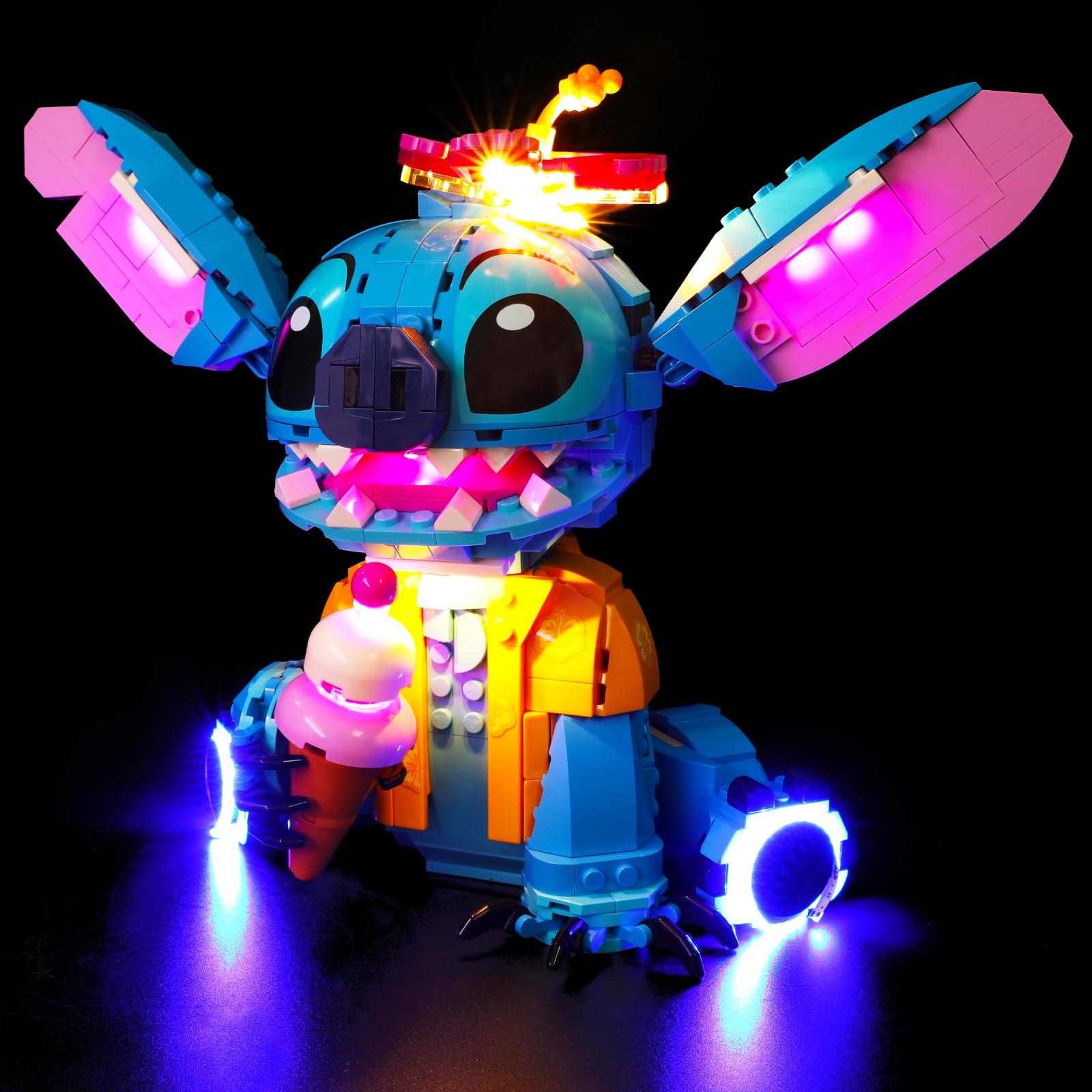 LED Light Kit Compatible with Lego 43249 Stitch - Premium Lighting Set for Disney Lilo & Stitch Alien Model (Lights Only, No Model)