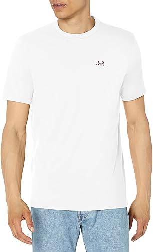 Oakley Camiseta unisex Brainiac Bark para adultos, color blanco, talla M de EE. UU