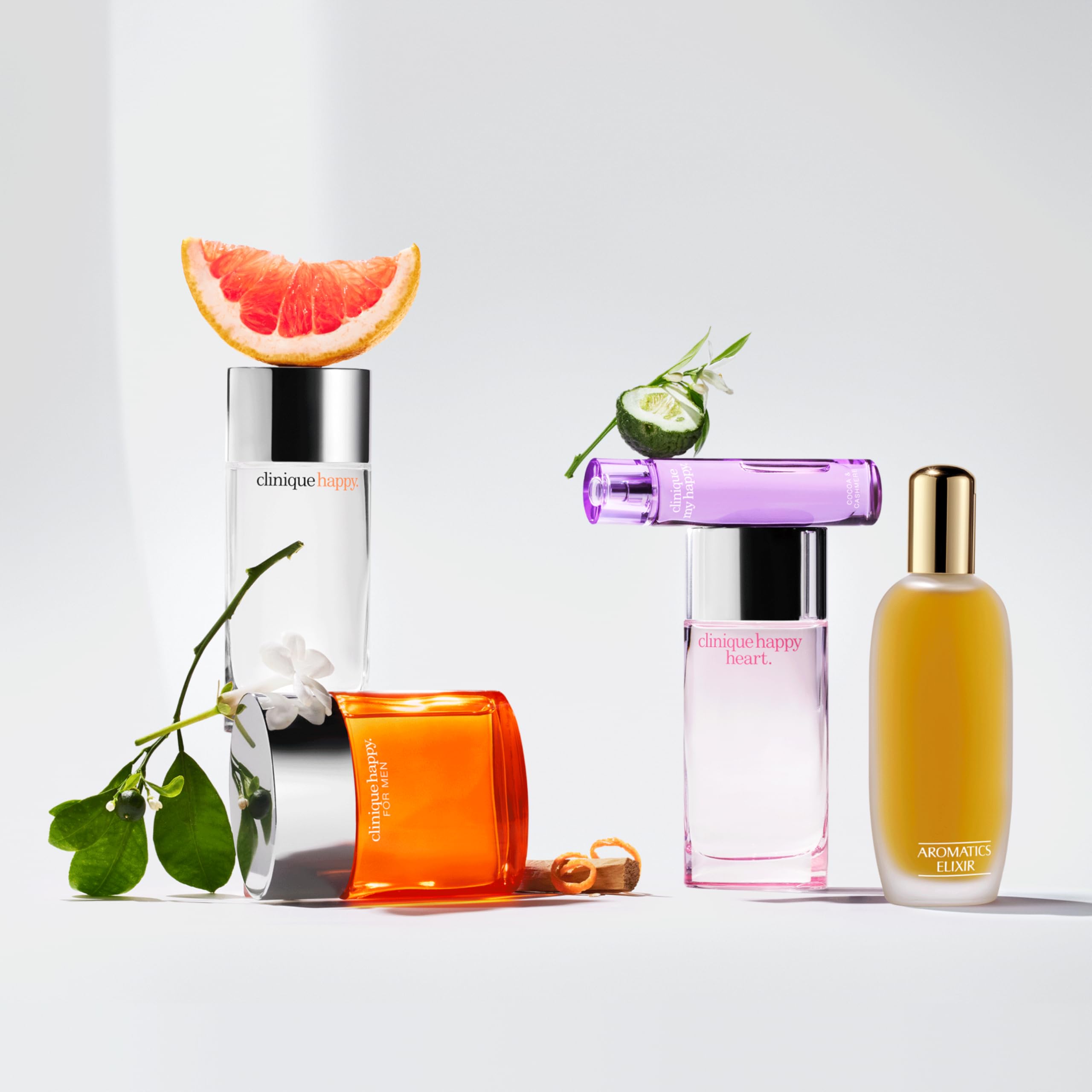 Clinique Happy Heart™ Eau de Parfum Spray | reichhaltiges Parfum für Damen mit Noten von Mandarine, Gurke, Gelber Primel, Wasserhyazinthe und Blondholz | blumig + frisch + glücklich