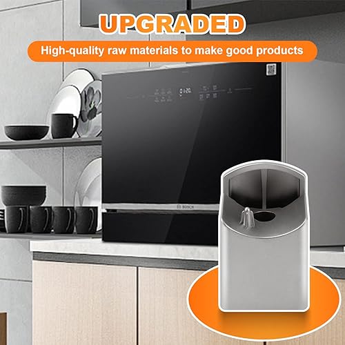 Miniatura 4 de 00628998 Tapa de mango de lavavajillas para mango de lavavajillas sustituye a 3278499 628998 AP5690748 PS8729301 plateado