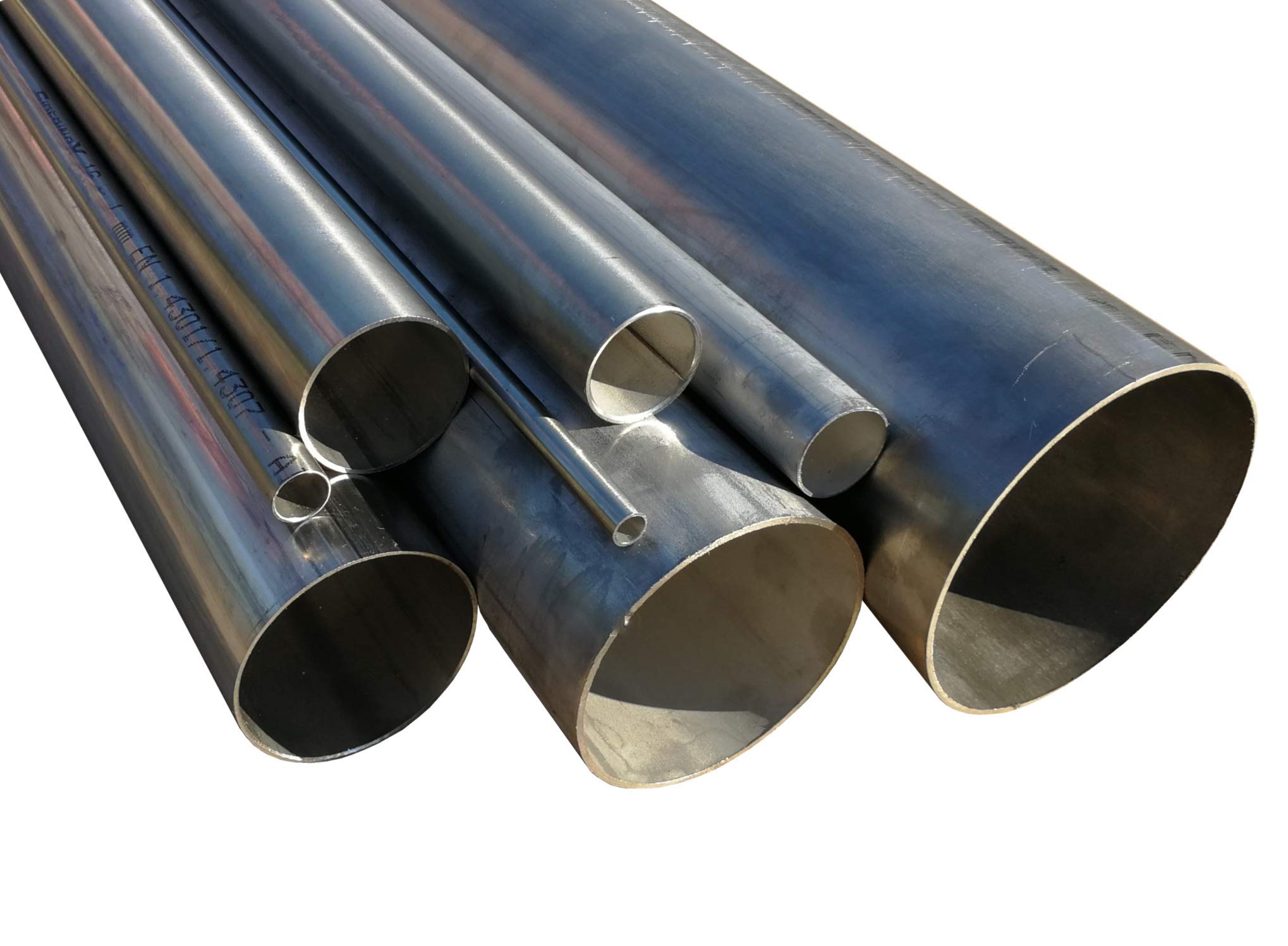 Edelstahlrohr geschweißt DIN EN 10217-7 Länge 1500mm 33,7mm x 3,2mm