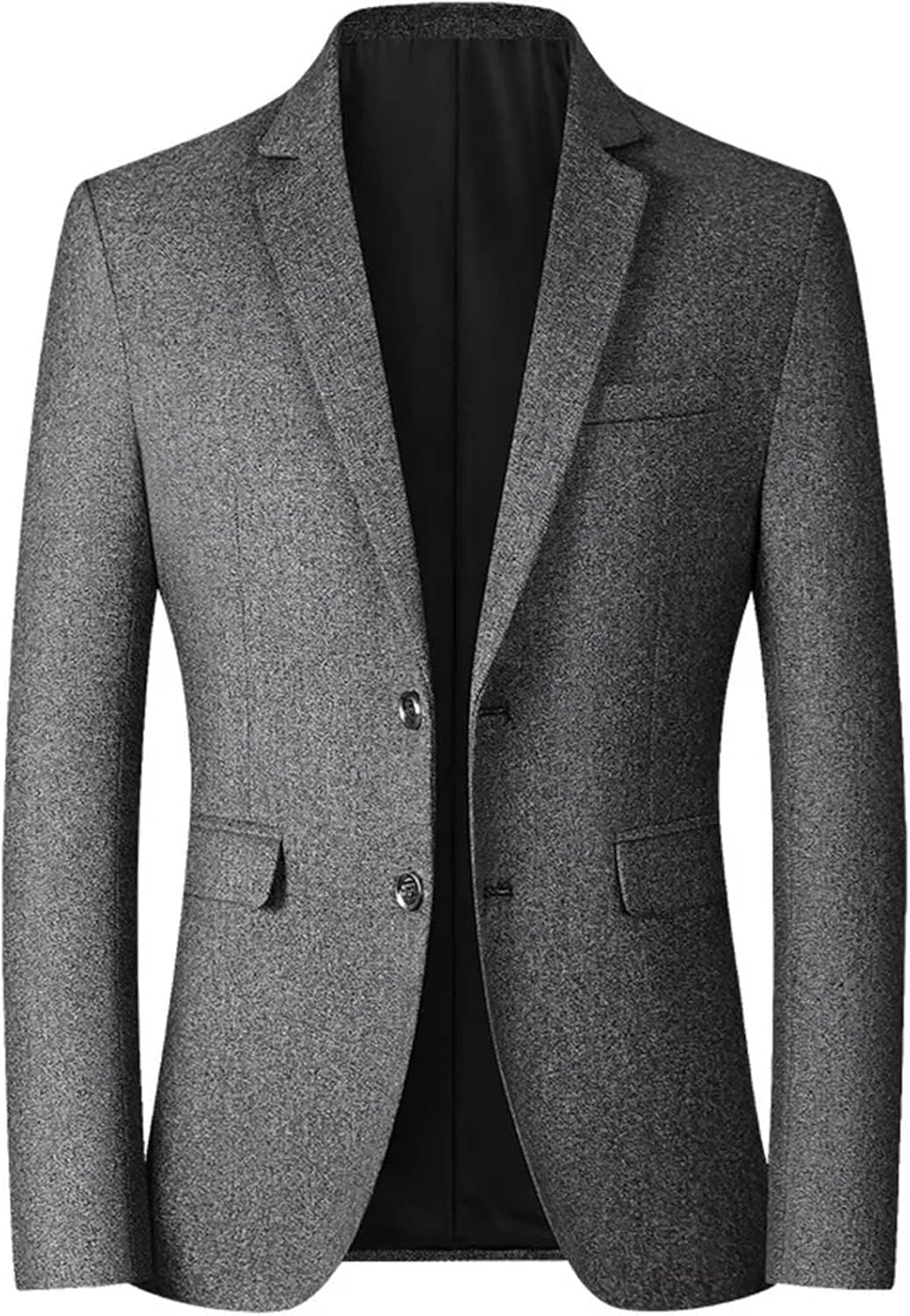 Men Business Casual Jackets Solid Color Turn-Down Collar Suits Blazerss Wedding Suit Jackets