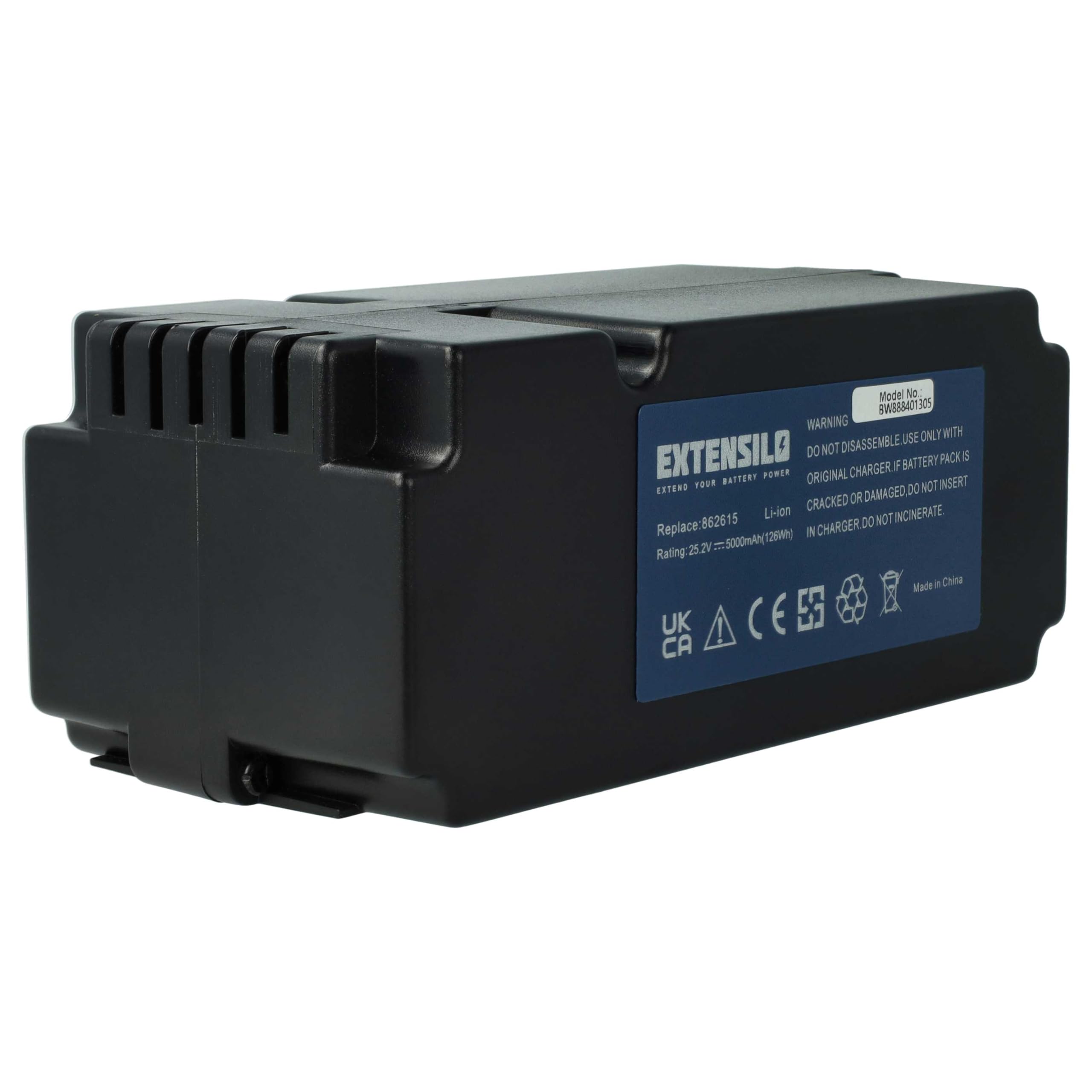 Batterie Yard Force SC600ECO X100i SA900B SA900Eco X80i X50i 5000mAh 25,2V Li-ION Compatible