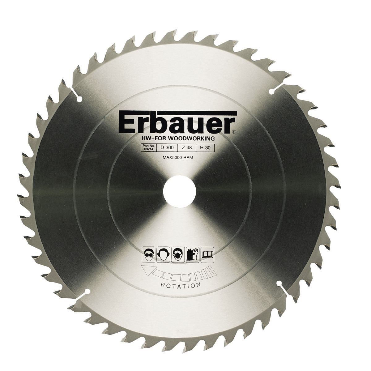 Erbauer Circular Saw Blade 48Tooth 210mm Amazon.co.uk Business