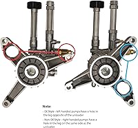 Vista 2 de AR Annovi Reverberi SRMW22G26-EZ Replacement Right-Handed Pump. 2600 PSI, 2.2 GPM, 173 Max Bar, Easy Start Valve, Thermal Relief Valve. Replacement