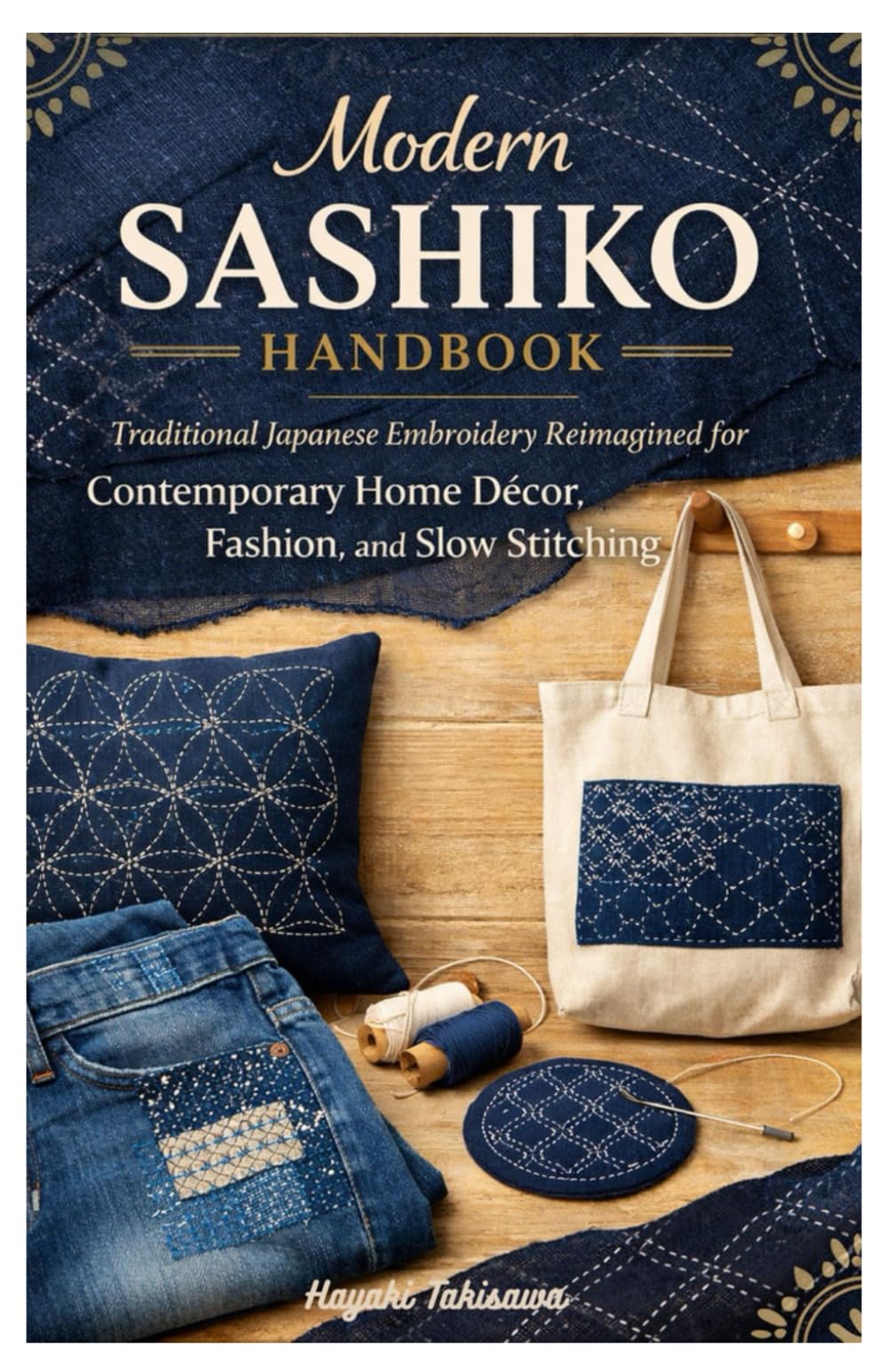 Modern Sashiko Handbook: Traditional Japanese Embroidery Reimagined for Contemporary Home Décor, Fashion, and Slow Stitching