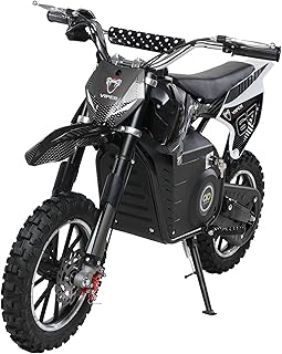 Actionbikes Motors Kinder Elektro Crossbike Viper | 𝟭𝟬𝟬𝟬 Watt Motor bis 𝟐𝟒 km/h - Motorrad - Pocket Bike - Dirt Bike - Pocketbike - Motorsport - Dirtbike - Enduro ab 8 Jahren (Schwarz)