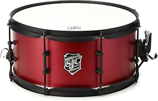 SJC Custom Drums Pathfinder 6.5 x 14-inch Snare Drum - Sweetwater Exclusive Firecracker Red
