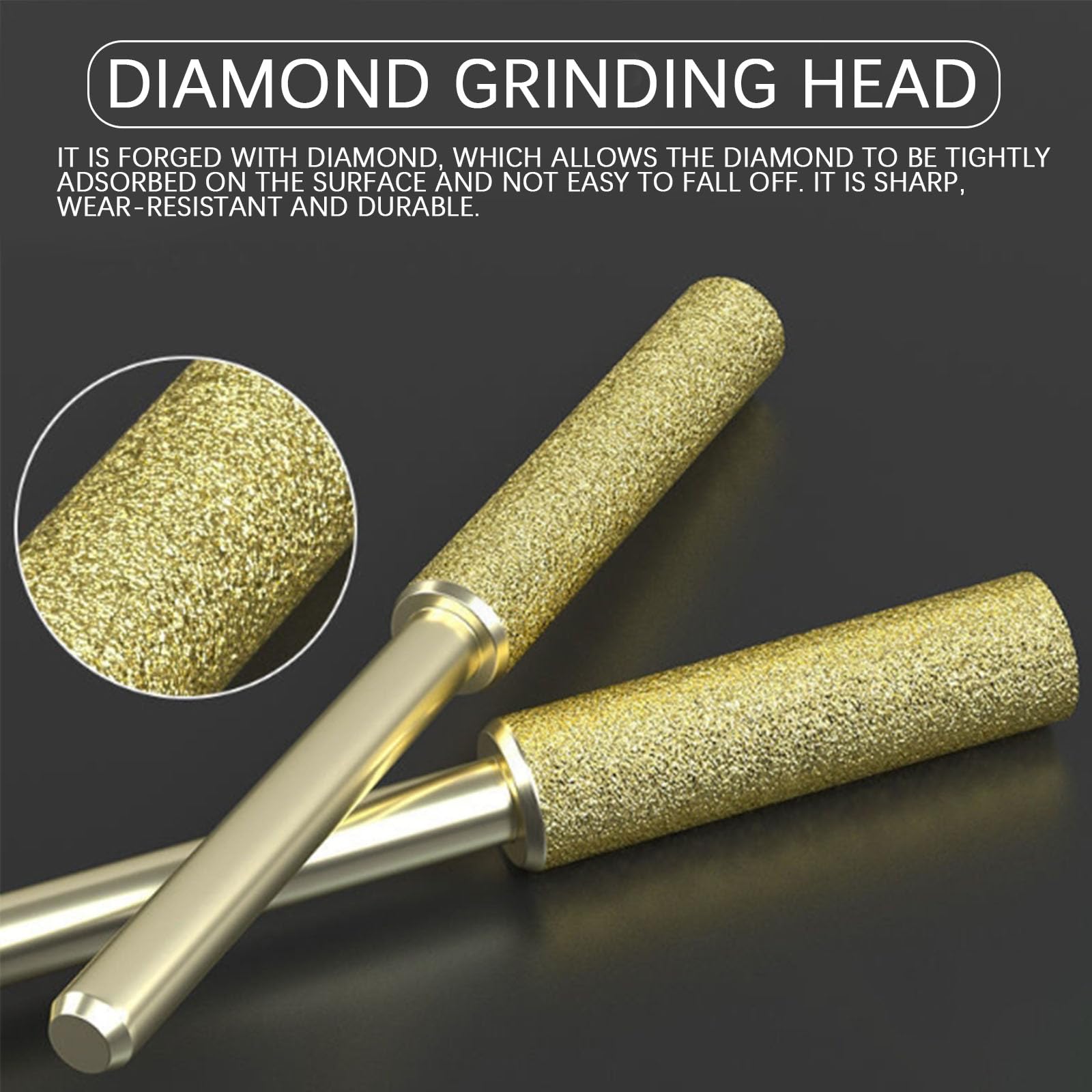30 Piezas Lime à Pierre pour Scie à Chaîne，Gabarit Affutage Chaine，Haute Dureté Diamant Tronçonneuse，Fraise Lime Diamant Affûtage，4.0mm/4.8mm/5.5mm