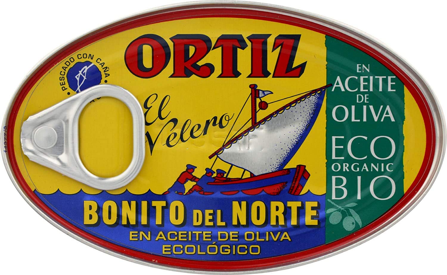 Weißer Thunfish in ökologischem Olivenöl 112g x 30 Einheiten
