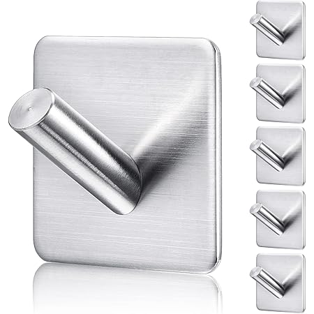 MORCART Eulenhaken 4er Set - Selbstklebende Wandhalter Ohne Bohren