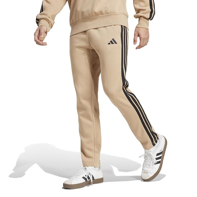 adidas Mens Essentials 3-Stripes Regular Tricot Pants
